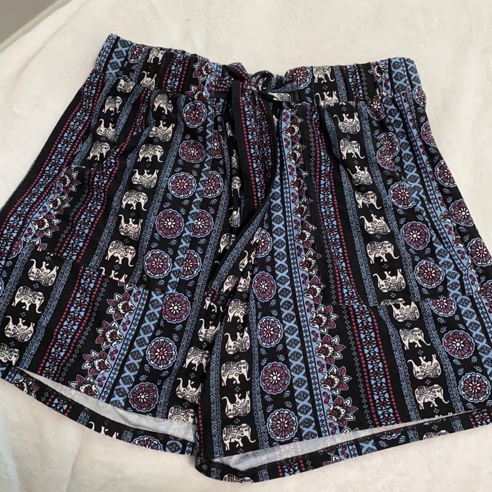 Small polyester and spandex shorts